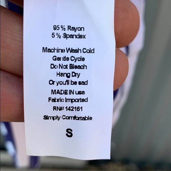 NWT Lularoe Julia Red White Blue Dress Small - Picture 3 of 9